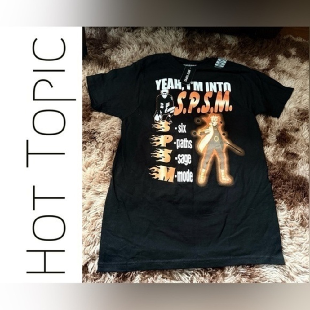 ❤️NEW Hot Topic Naruto Tee -Sz Mens S-